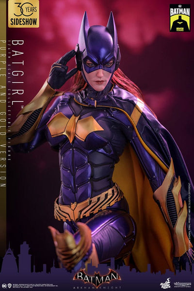 Batman Arkham Knight Videogame Masterpiece Action Figure 1/6 Batgirl (Purple and Gold Version) Exclusive 30 cm
