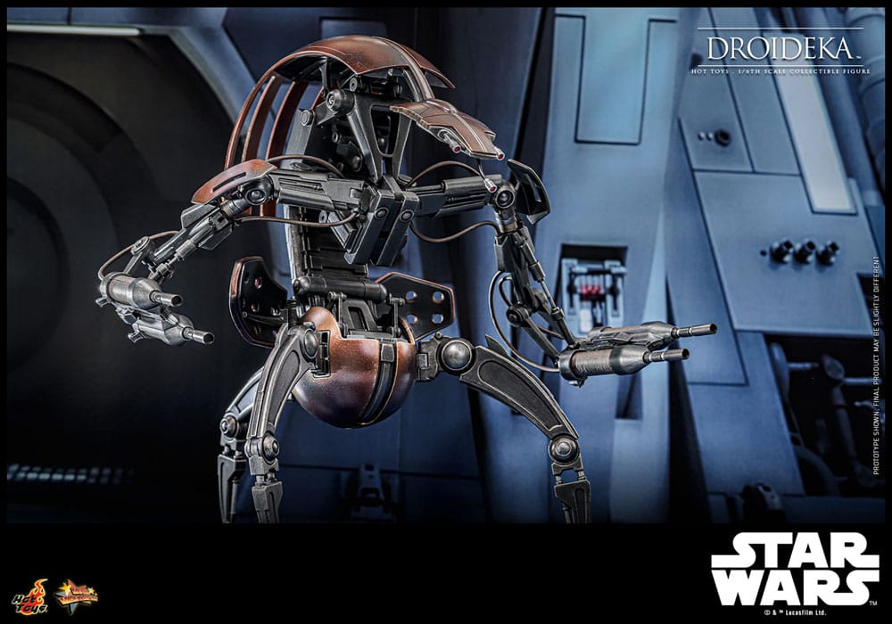 Star Wars Episode I Movie Masterpiece Action Figure 1/6 Droideka 27 cm