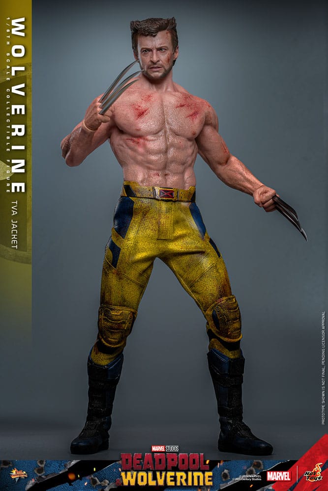 Deadpool & Wolverine Movie Masterpiece Action Figure 1/6 Wolverine (TVA Jacket Version) 31 cm