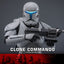 Star Wars: The Bad Batch Action Figure 1/6 Clone Commando 30 cm