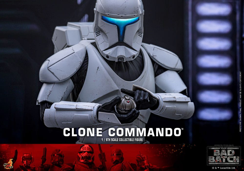 Star Wars: The Bad Batch Action Figure 1/6 Clone Commando 30 cm