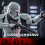 Star Wars: The Bad Batch Action Figure 1/6 Clone Commando 30 cm