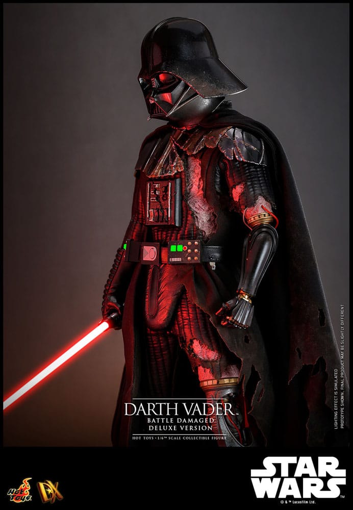 Star Wars Action Figure 1/6 Darth Vader (Battle Damaged) Deluxe Version 35 cm