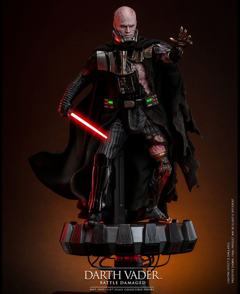 Star Wars Action Figure 1/6 Darth Vader (Battle Damaged) 35 cm