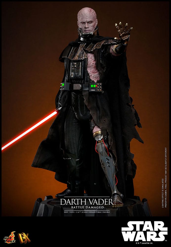 Star Wars Action Figure 1/6 Darth Vader (Battle Damaged) 35 cm