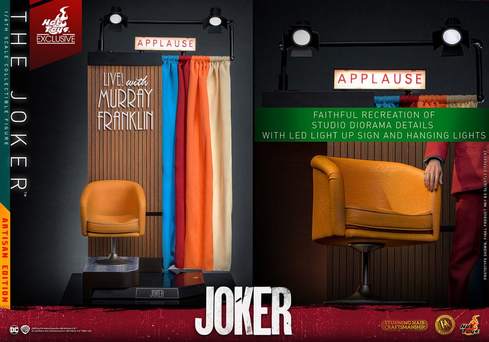 Joker Movie Masterpiece Action Figure 1/6 The Joker Artisan Edition 30 cm