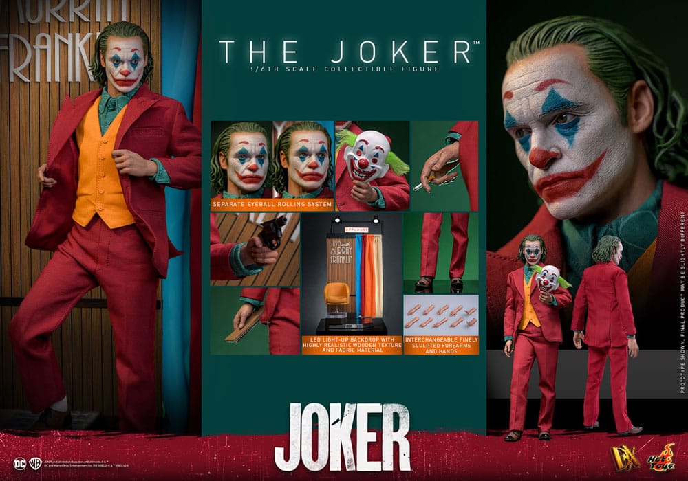 Joker Movie Masterpiece Action Figure 1/6 The Joker 30 cm