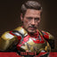 Iron Man 3 Movie Masterpiece Diecast Action Figure 1/6 Iron Man Mark XLII (2.0) Deluxe 32 cm