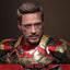 Iron Man 3 Movie Masterpiece Diecast Action Figure 1/6 Iron Man Mark XLII (2.0) Deluxe 32 cm