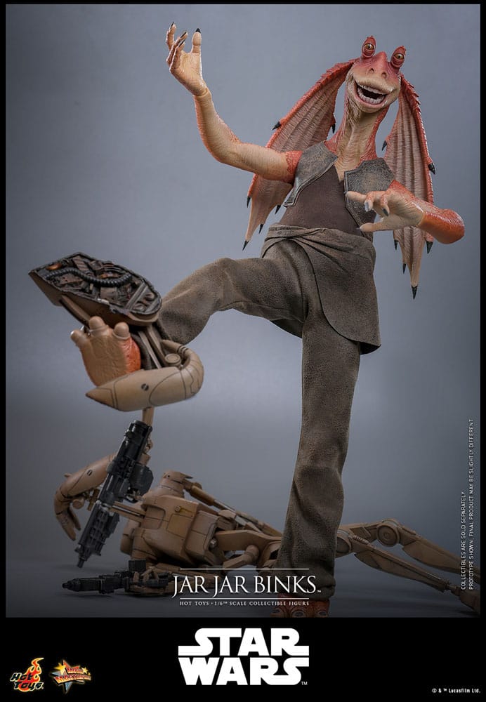 Star Wars Action Figure 1/6 Jar Jar Binks 33 cm