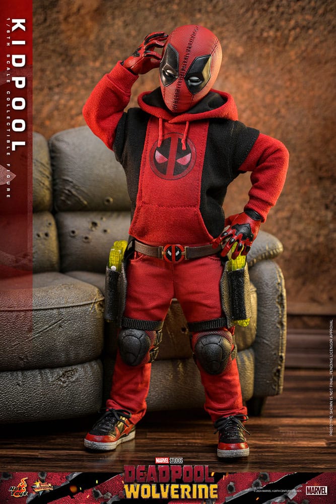 Deadpool & Wolverine Movie Masterpiece Action Figure 1/6 Kidpool 22 cm