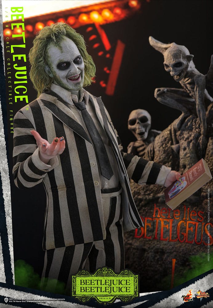 Beetlejuice Beetlejuice Movie Masterpiece Action Figure 1/6 Beetlejuice 30 cm