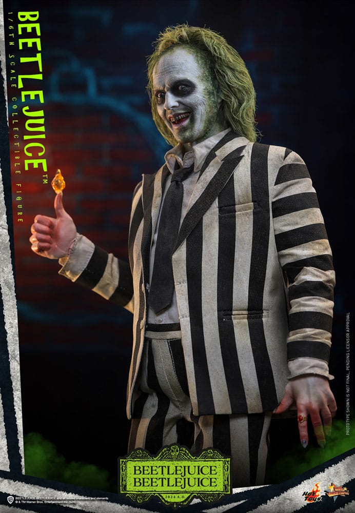 Beetlejuice Beetlejuice Movie Masterpiece Action Figure 1/6 Beetlejuice 30 cm