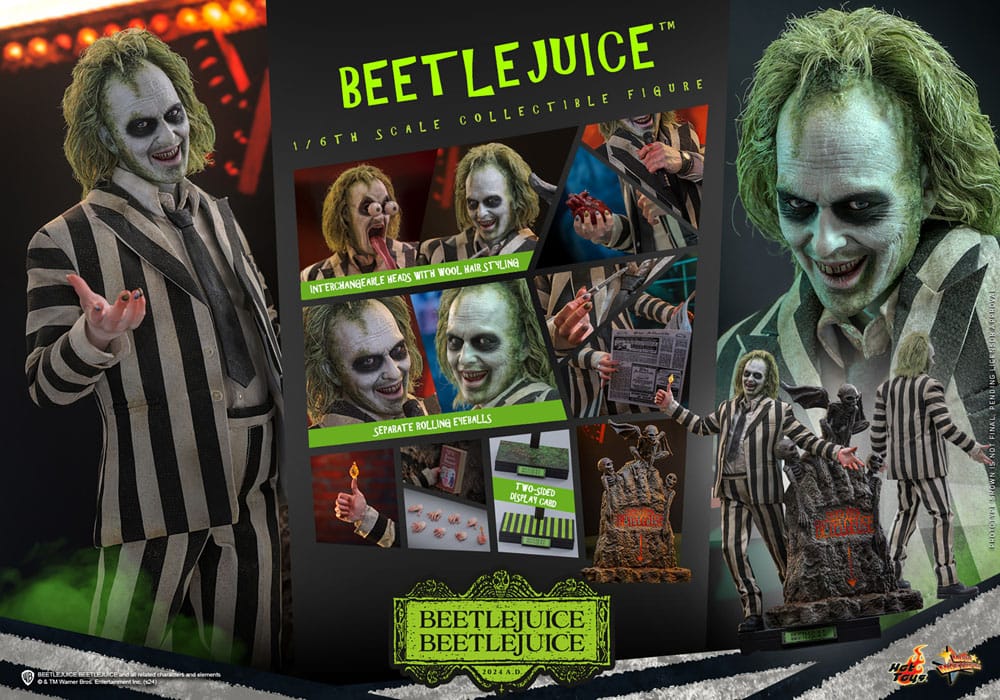 Beetlejuice Beetlejuice Movie Masterpiece Action Figure 1/6 Beetlejuice 30 cm