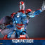 Marvel Comic Diecast Masterpiece Action Figure 1/6 Iron Patriot Hot Toys Exclusive 32 cm