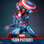 Marvel Comic Diecast Masterpiece Action Figure 1/6 Iron Patriot Hot Toys Exclusive 32 cm