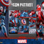 Marvel Comic Diecast Masterpiece Action Figure 1/6 Iron Patriot Hot Toys Exclusive 32 cm