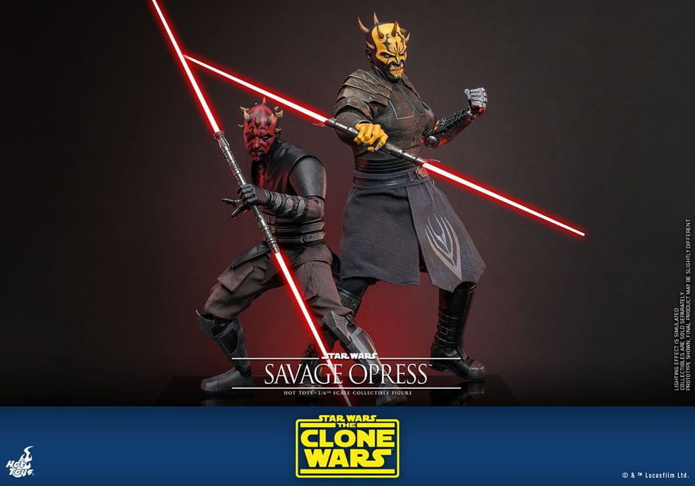 Star Wars: The Clone Wars Action Figure 1/6 Savage Opress 34 cm