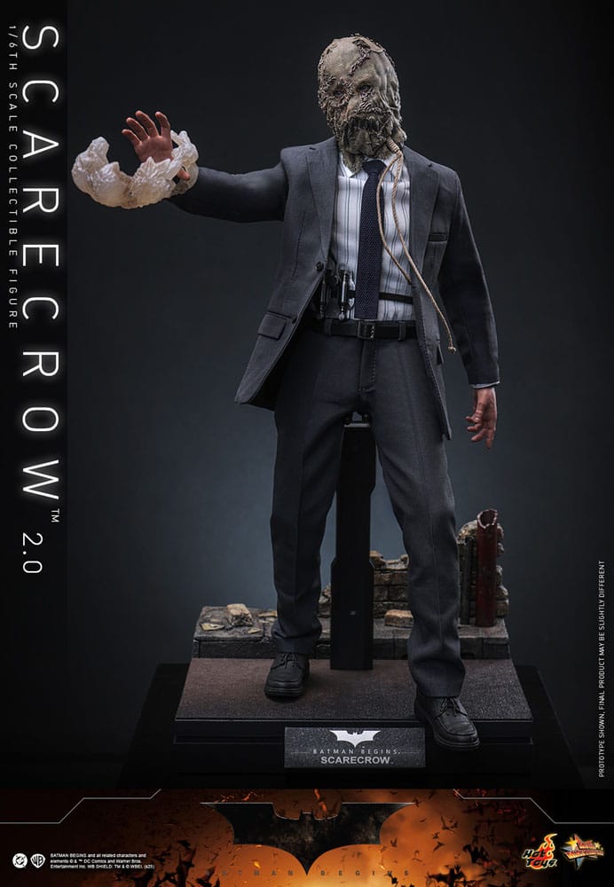Batman Begins Movie Masterpiece Action Figure 1/6 Scarecrow 2.0 30 cm