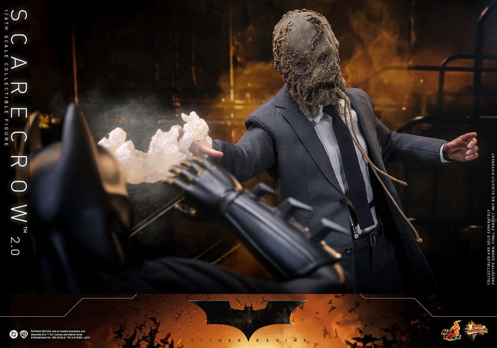Batman Begins Movie Masterpiece Action Figure 1/6 Scarecrow 2.0 30 cm