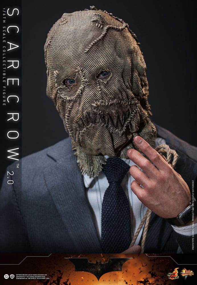 Batman Begins Movie Masterpiece Action Figure 1/6 Scarecrow 2.0 30 cm