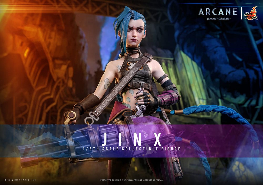 Arcane Action Figure 1/6 Jinx 27 cm