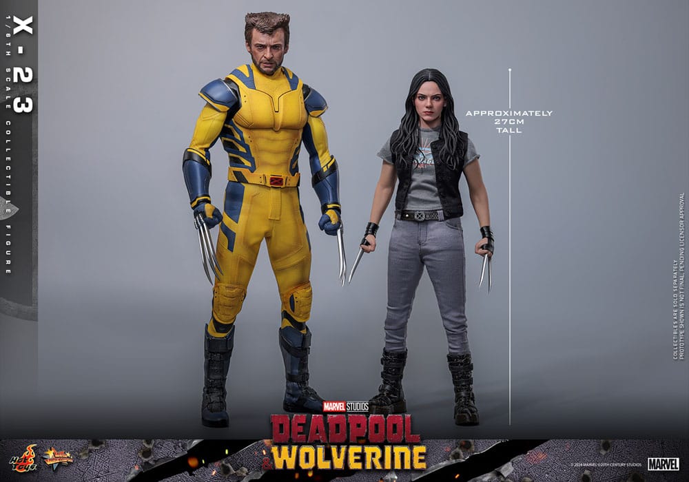 Deadpool & Wolverine Movie Masterpiece Action Figure 1/6 X-23 27 cm