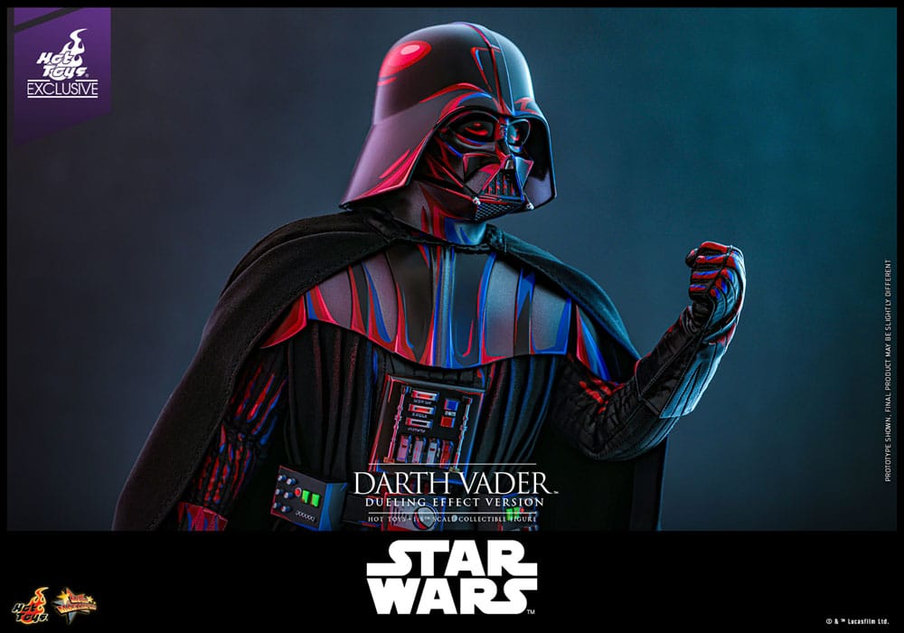 Star Wars Movie Masterpiece Action Figure 1/6 Darth Vader (Dueling Effect Version) Hot Toys Exclusive 35 cm