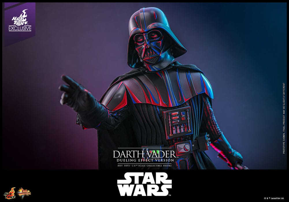Star Wars Movie Masterpiece Action Figure 1/6 Darth Vader (Dueling Effect Version) Hot Toys Exclusive 35 cm