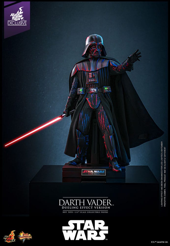 Star Wars Movie Masterpiece Action Figure 1/6 Darth Vader (Dueling Effect Version) Hot Toys Exclusive 35 cm