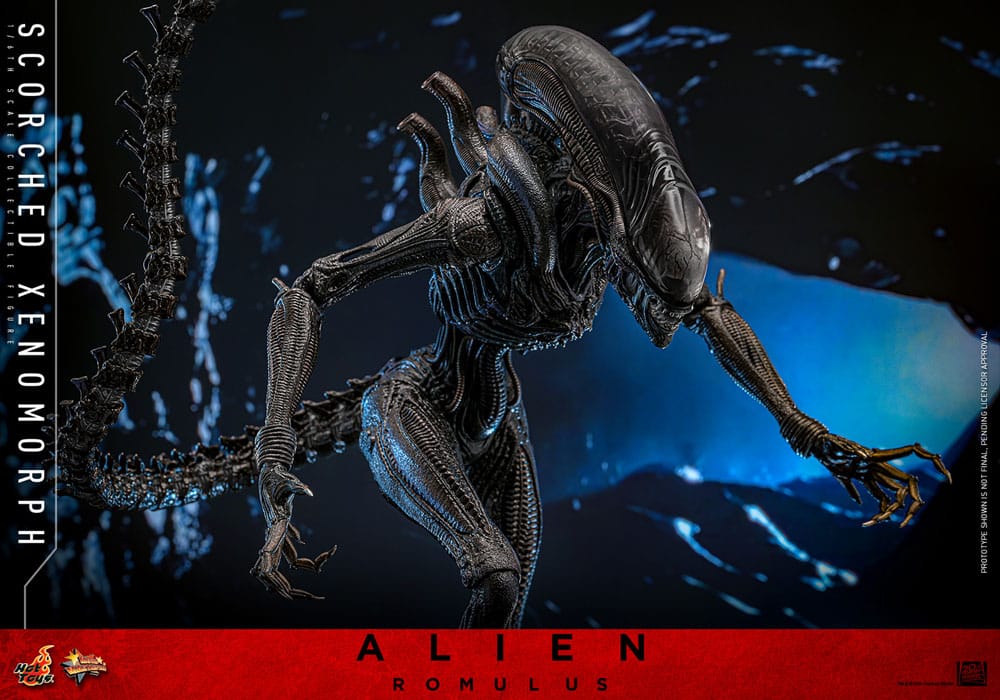 Alien: Romulus Movie Masterpiece Action Figure 1/6 Scorched Xenomorph 44 cm