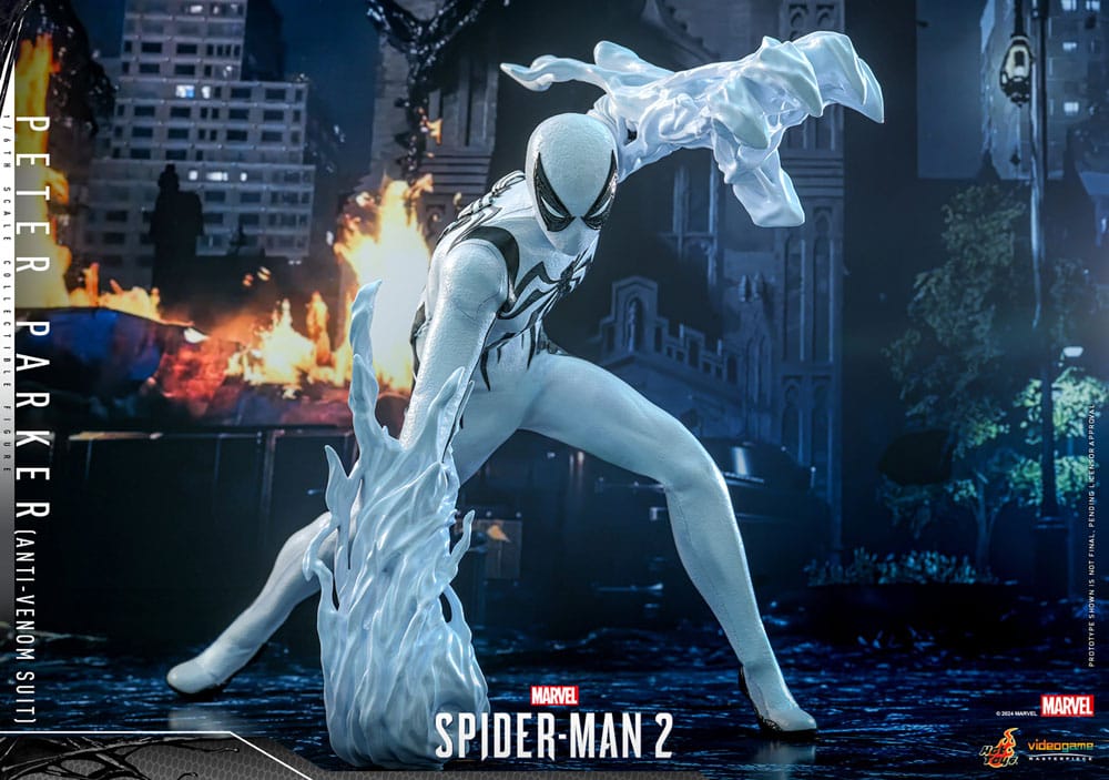 Spider-Man 2 Video Game Masterpiece Action Figure 1/6 Peter Parker (Anti-Venom Suit) 30 cm