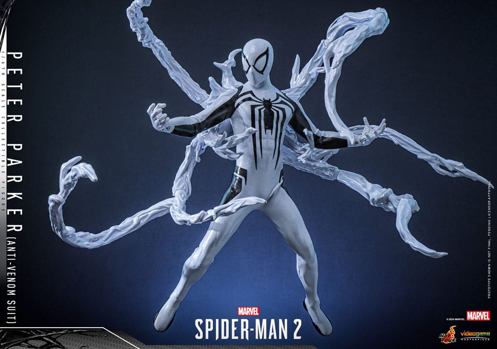 Spider-Man 2 Video Game Masterpiece Action Figure 1/6 Peter Parker (Anti-Venom Suit) 30 cm