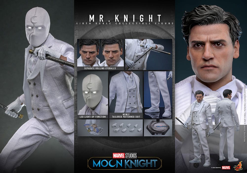 Moon Knight Action Figure 1/6 Mr. Knight 29 cm