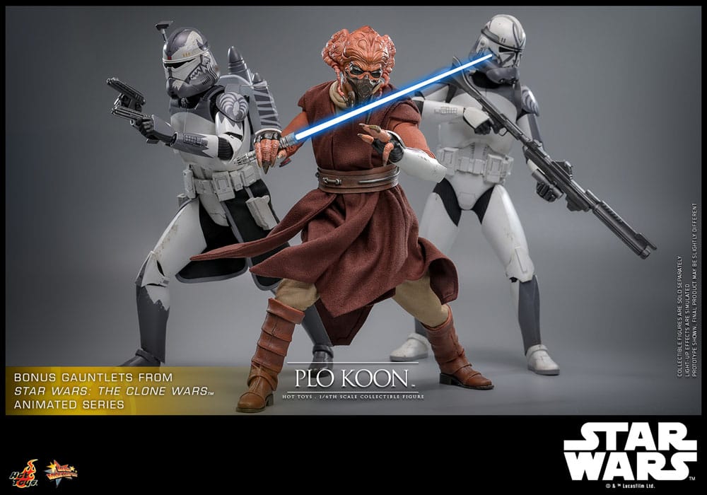 Star Wars Movie Masterpiece Action Figure 1/6 Plo Koon 31 cm