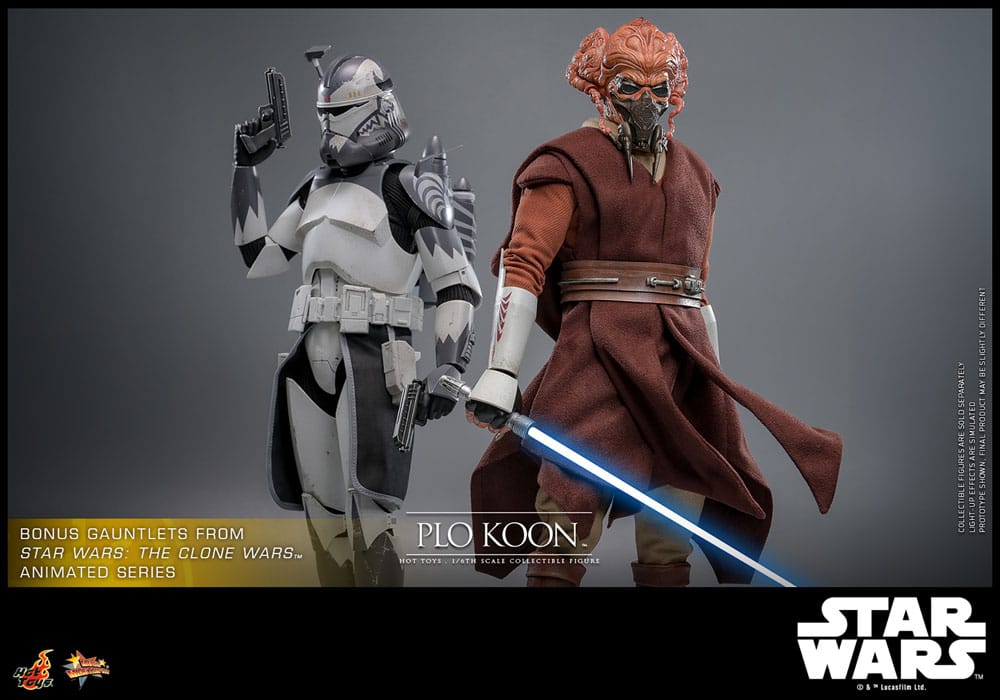 Star Wars Movie Masterpiece Action Figure 1/6 Plo Koon 31 cm