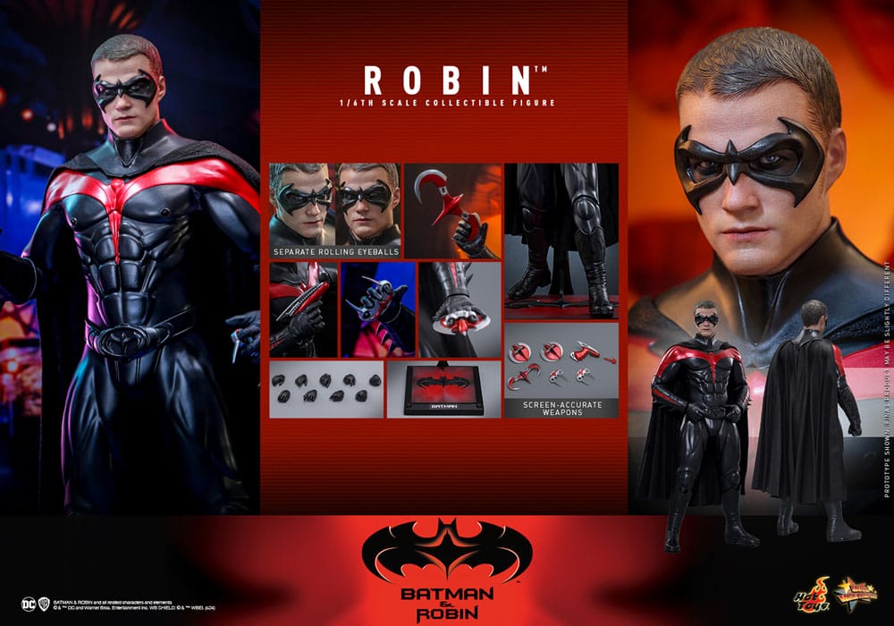 Batman & Robin Movie Masterpiece Action Figure 1/6 Robin 30 cm