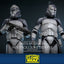 Star Wars The Clone Wars Action Figure 1/6 104th Battalion Wolfpack Clone Trooper Deluxe Version 30 cm - Damaged packaging