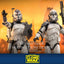 Star Wars The Clone Wars Action Figure 1/6 104th Battalion Wolfpack Clone Trooper Deluxe Version 30 cm - Damaged packaging