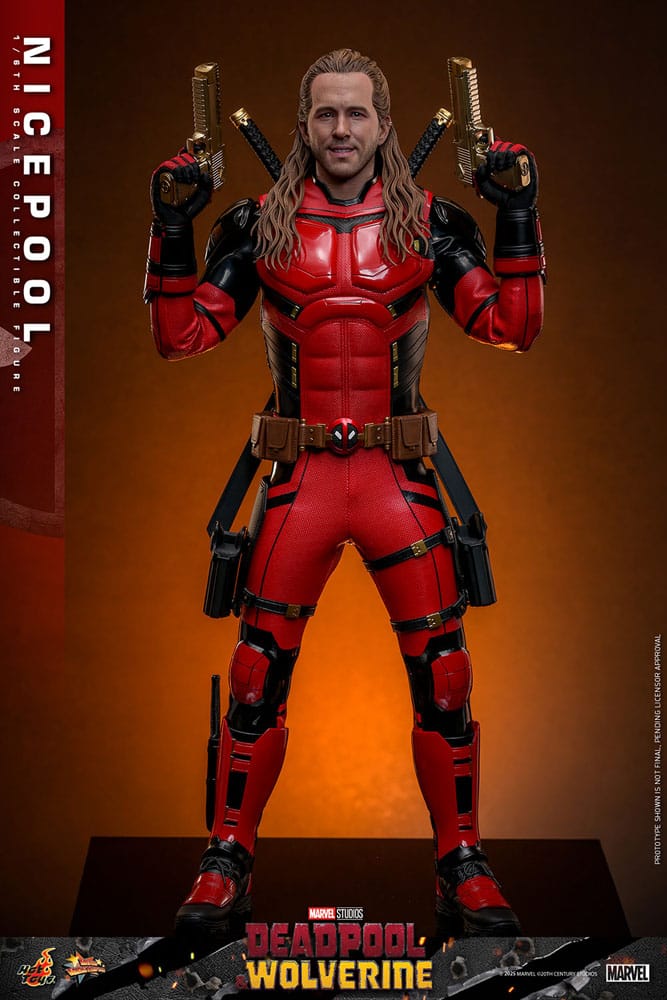 Deadpool &amp; Wolverine Movie Masterpiece Action Figure 1/6 Nicepool 30 cm