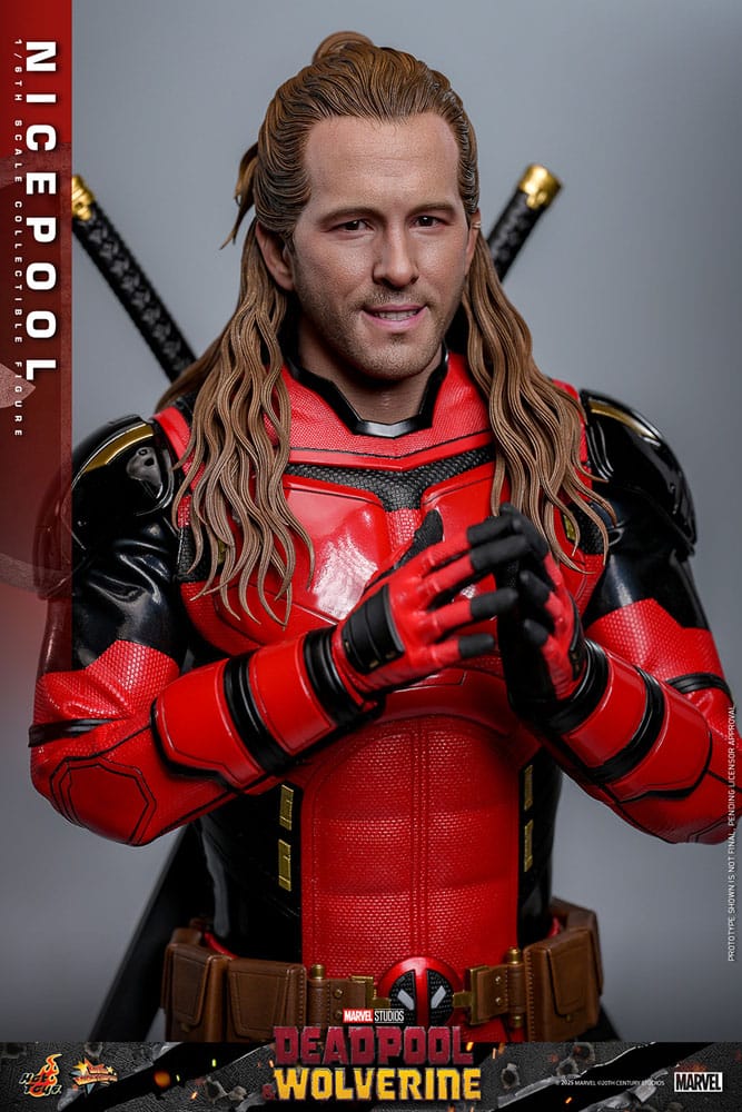 Deadpool &amp; Wolverine Movie Masterpiece Action Figure 1/6 Nicepool 30 cm