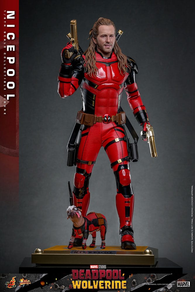 Deadpool &amp; Wolverine Movie Masterpiece Action Figure 1/6 Nicepool 30 cm