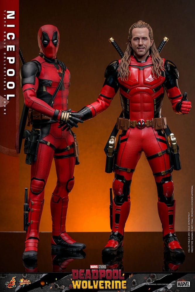 Deadpool &amp; Wolverine Movie Masterpiece Action Figure 1/6 Nicepool 30 cm