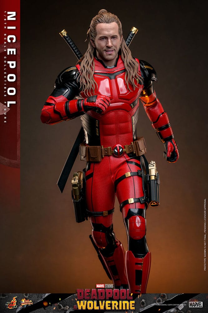 Deadpool &amp; Wolverine Movie Masterpiece Action Figure 1/6 Nicepool 30 cm
