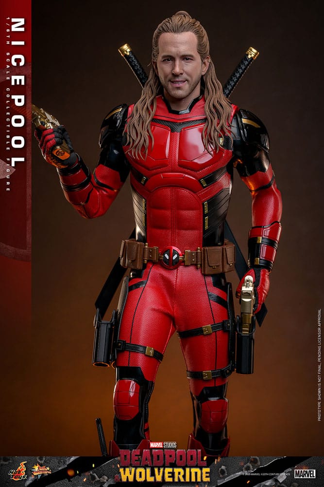 Deadpool &amp; Wolverine Movie Masterpiece Action Figure 1/6 Nicepool 30 cm