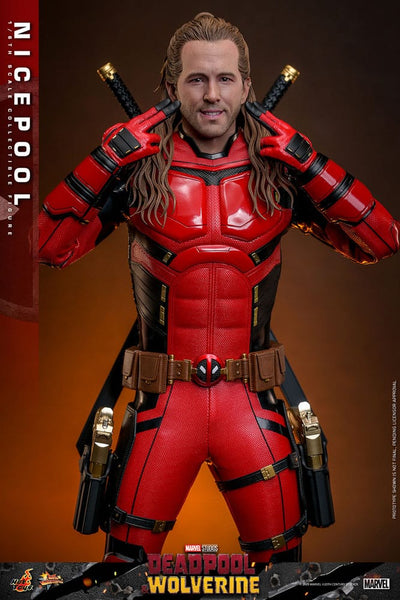 Deadpool &amp; Wolverine Movie Masterpiece Action Figure 1/6 Nicepool 30 cm