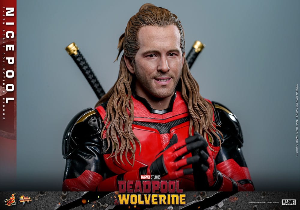 Deadpool &amp; Wolverine Movie Masterpiece Action Figure 1/6 Nicepool 30 cm