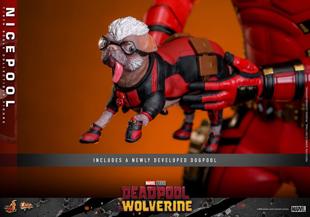 Deadpool &amp; Wolverine Movie Masterpiece Action Figure 1/6 Nicepool 30 cm