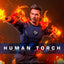 Deadpool & Wolverine Movie Masterpiece Action Figure 1/6 Human Torch 31 cm