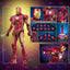 Iron Man Movie Masterpiece Diecast Action Figure 1/6 Iron Man Mark VI (Fractal Armor) Hot Toys Exclusive 33 cm
